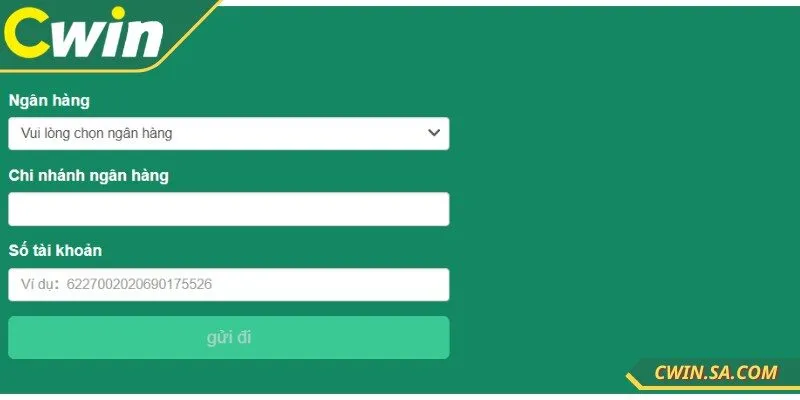Hướng dẫn các bước rút tiền CWIN đơn giản và nhanh nhất